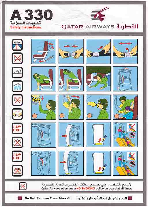 Airline Safety Card For qatar airways a330.jpg